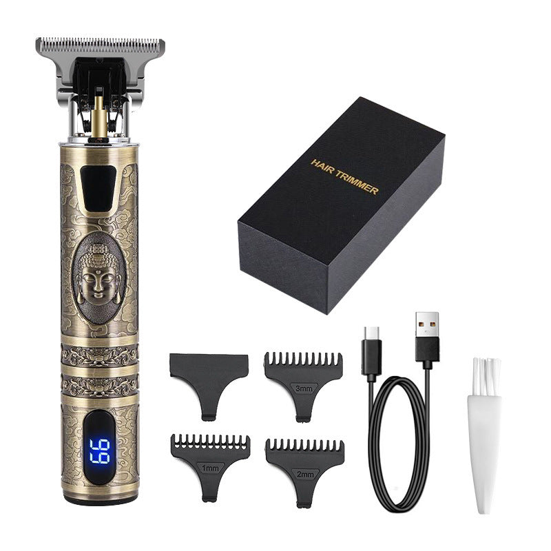 Buddha rechargeable clipper kit separated