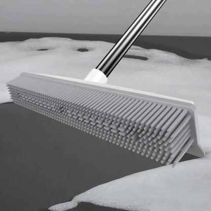 FurGone rubber broom brushing water like a mop