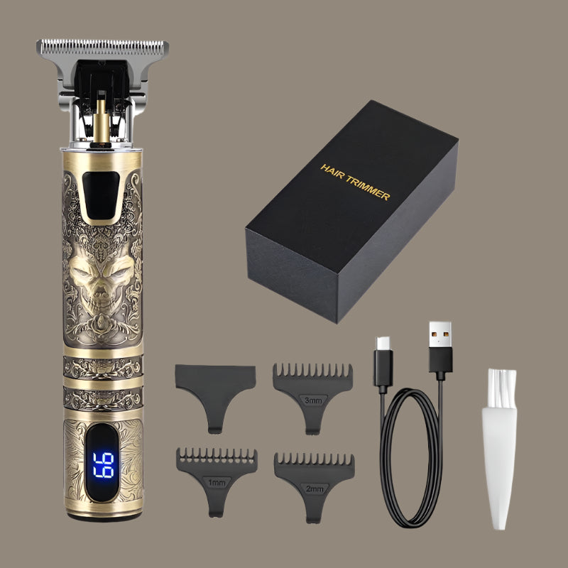 Rechargeable clipper kit separated