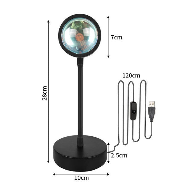 Remote control smart lamp sizing chart