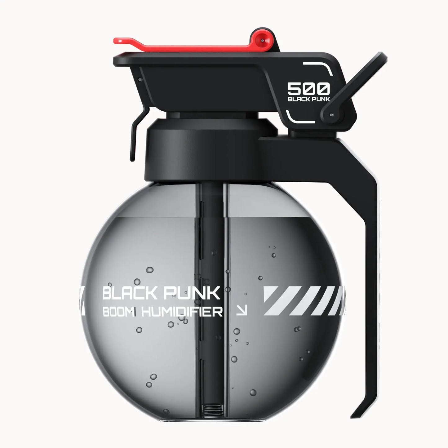 black Grenade Aromatherapy Humidifier white background