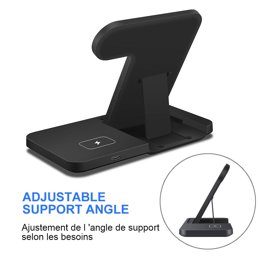 3in1 Wireless Charger Dock Station