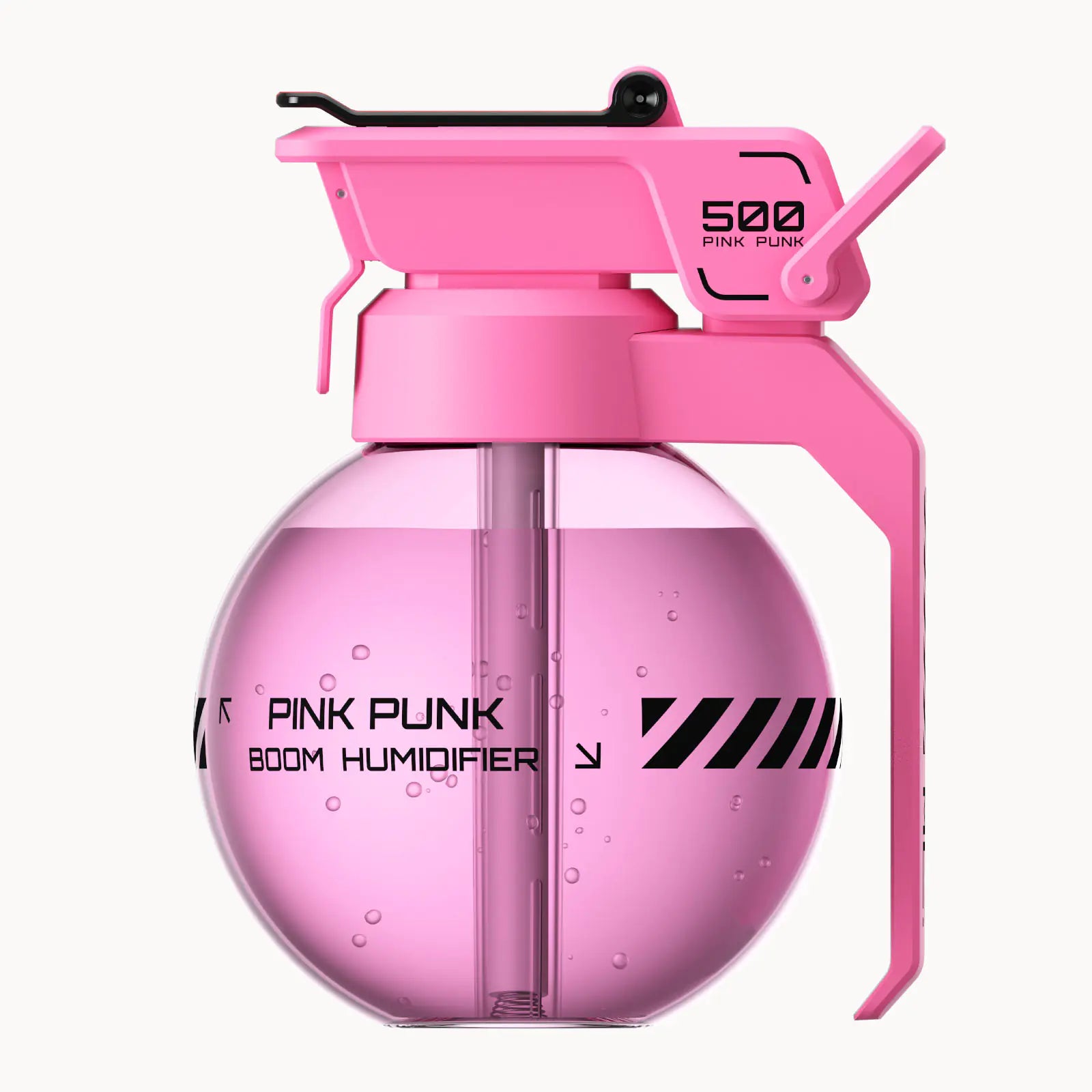 pink Grenade Aromatherapy Humidifier white background