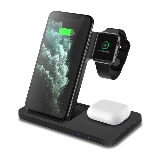 3in1 Wireless Charger Dock Station